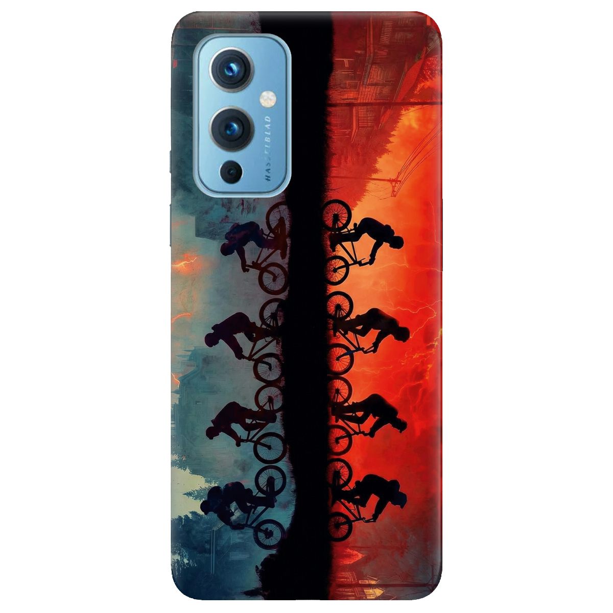 Чехол для OnePlus 9 (азиатская версия) прозрачный Stranger Things Upside Down - фото 1 - Чехлы для телефонов