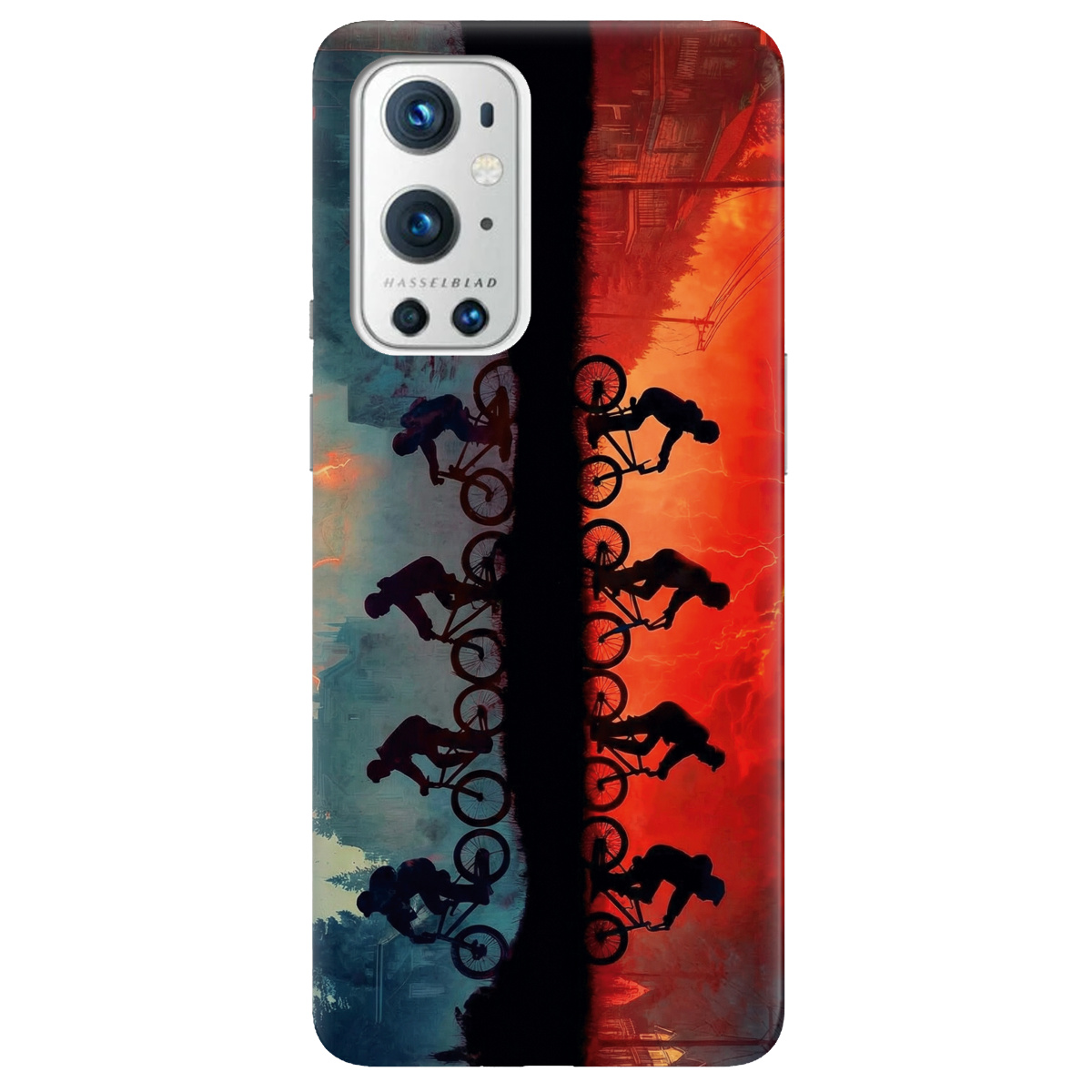 Чохол для OnePlus 9 Pro прозорий Stranger Things Upside Down - фото 1 - Чохли для телефонів