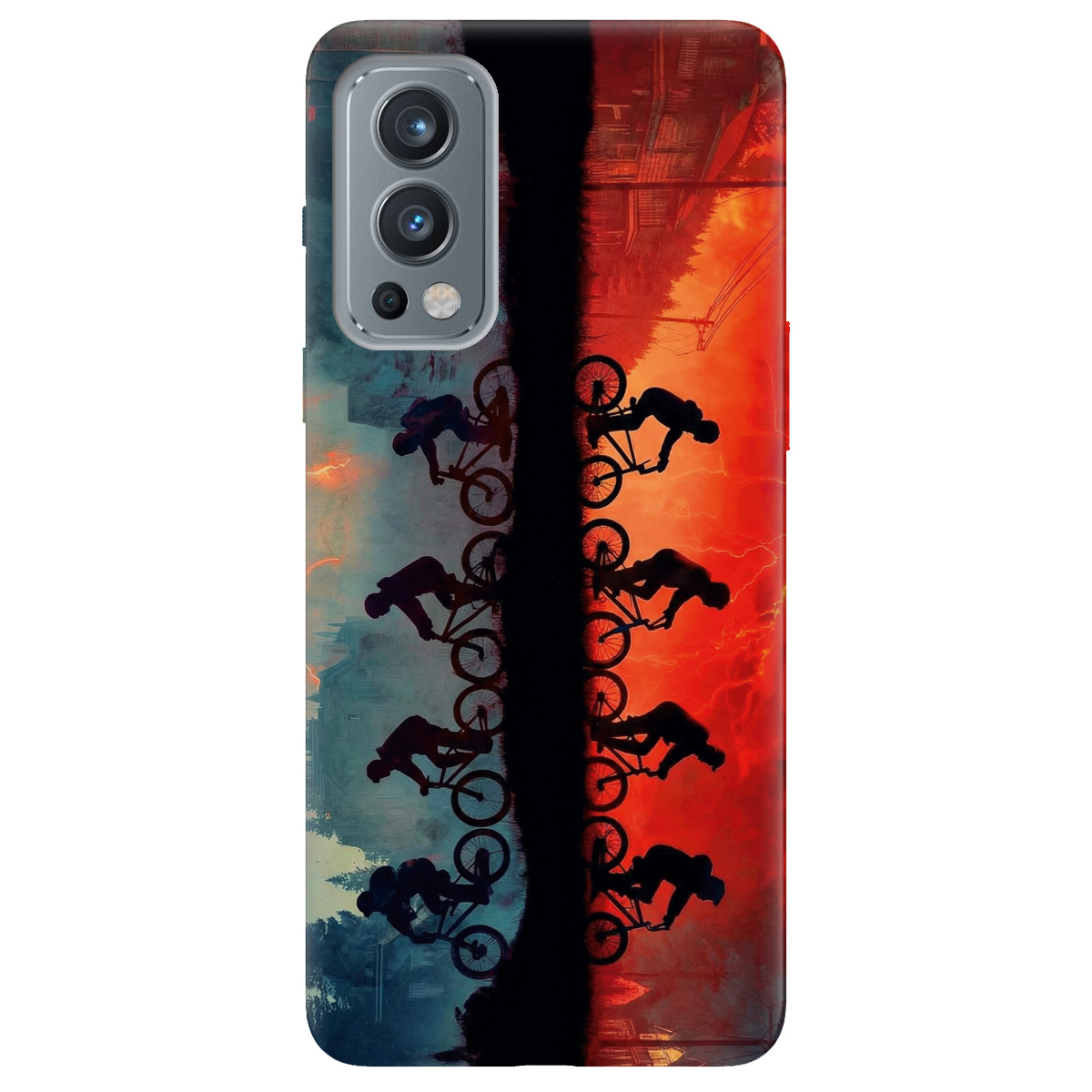 Чехол для OnePlus Nord 2 5G прозрачный Stranger Things Upside Down - фото 1 - Чехлы для телефонов