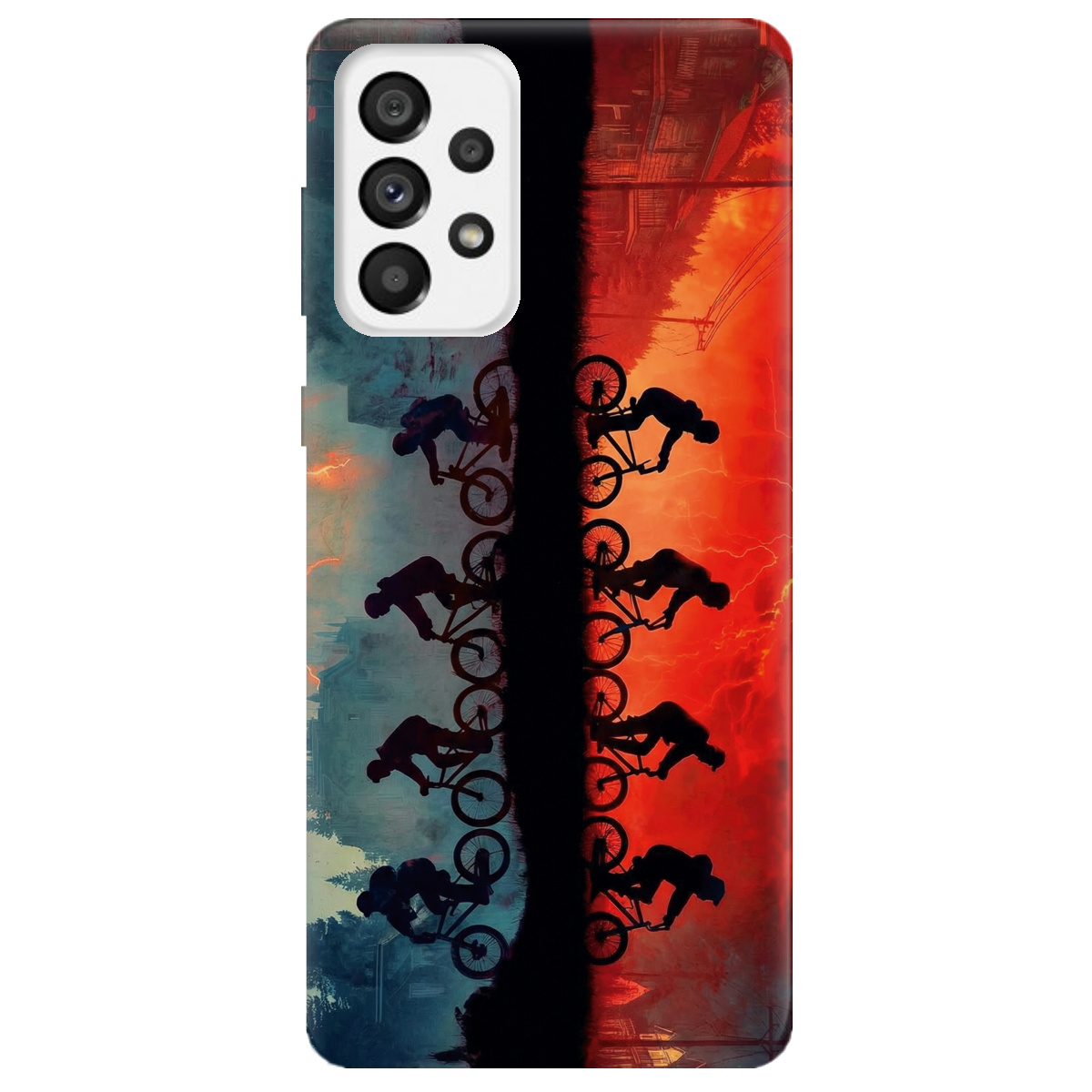 Чехол для Samsung Galaxy A73 прозрачный Stranger Things Upside Down - фото 1 - Чехлы для телефонов