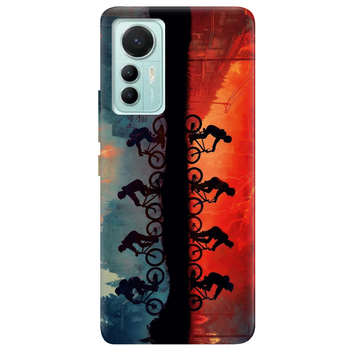 Чехол для Xiaomi 12 Lite прозрачный Stranger Things Upside Down - фото 1 - Чехлы для телефонов