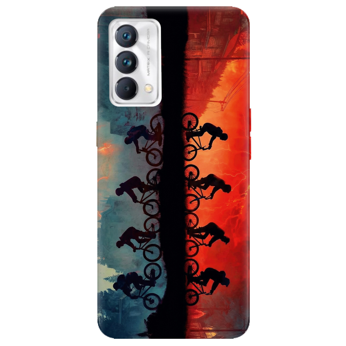 Чохол для Realme GT Master прозорий Stranger Things Upside Down - фото 1 - Чохли для телефонів