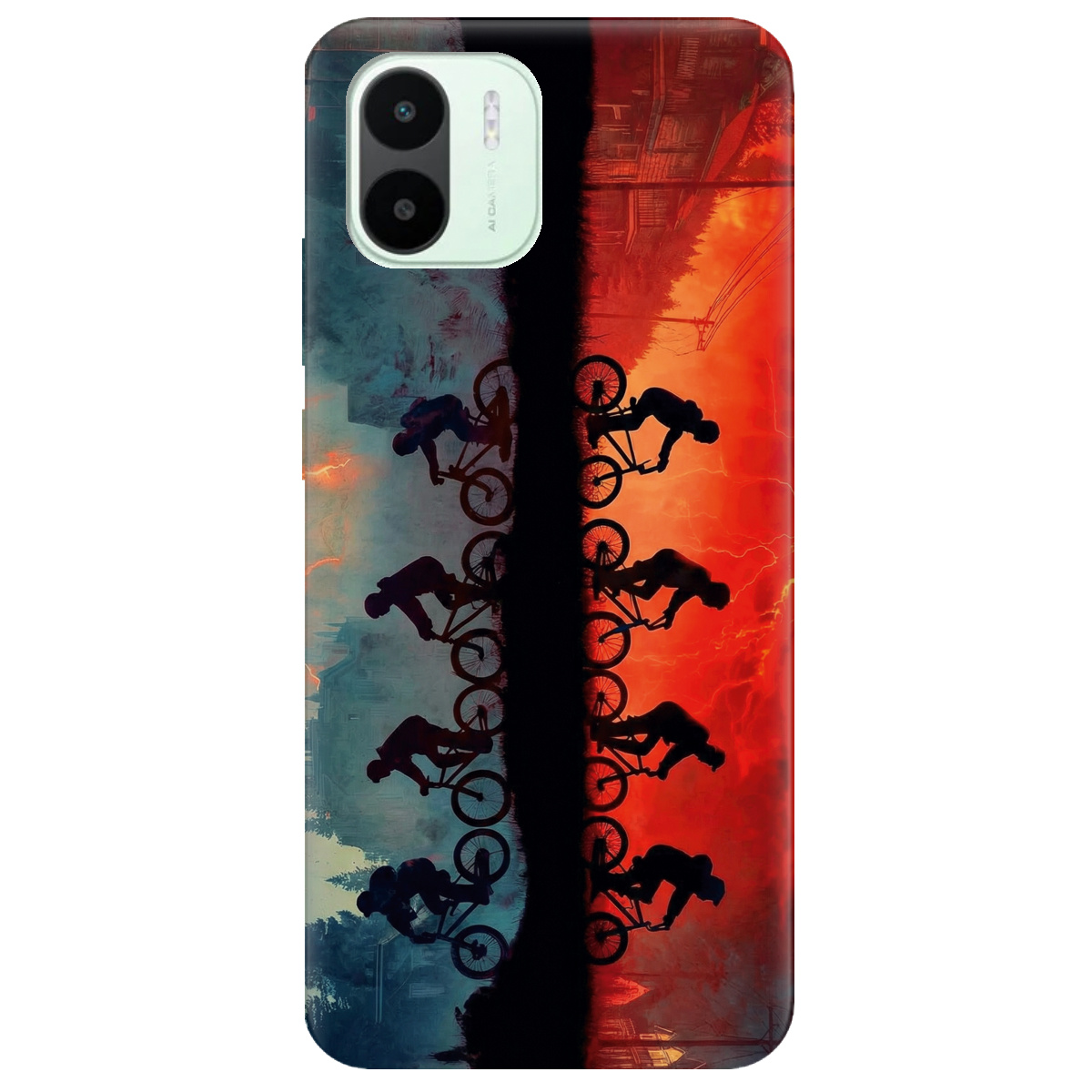 Чехол для Xiaomi Redmi A2 прозрачный Stranger Things Upside Down - фото 1 - Чехлы для телефонов