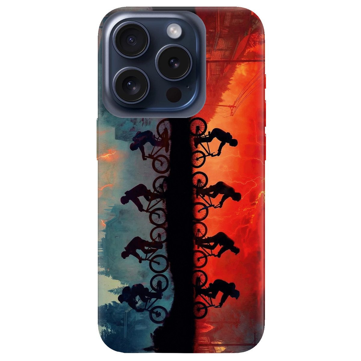 Чохол для Apple iPhone 15 Pro Max прозорий Stranger Things Upside Down - фото 1 - Чохли для телефонів