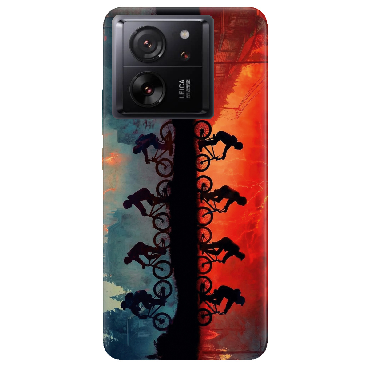 Чехол для Xiaomi 13T прозрачный Stranger Things Upside Down - фото 1 - Чехлы для телефонов