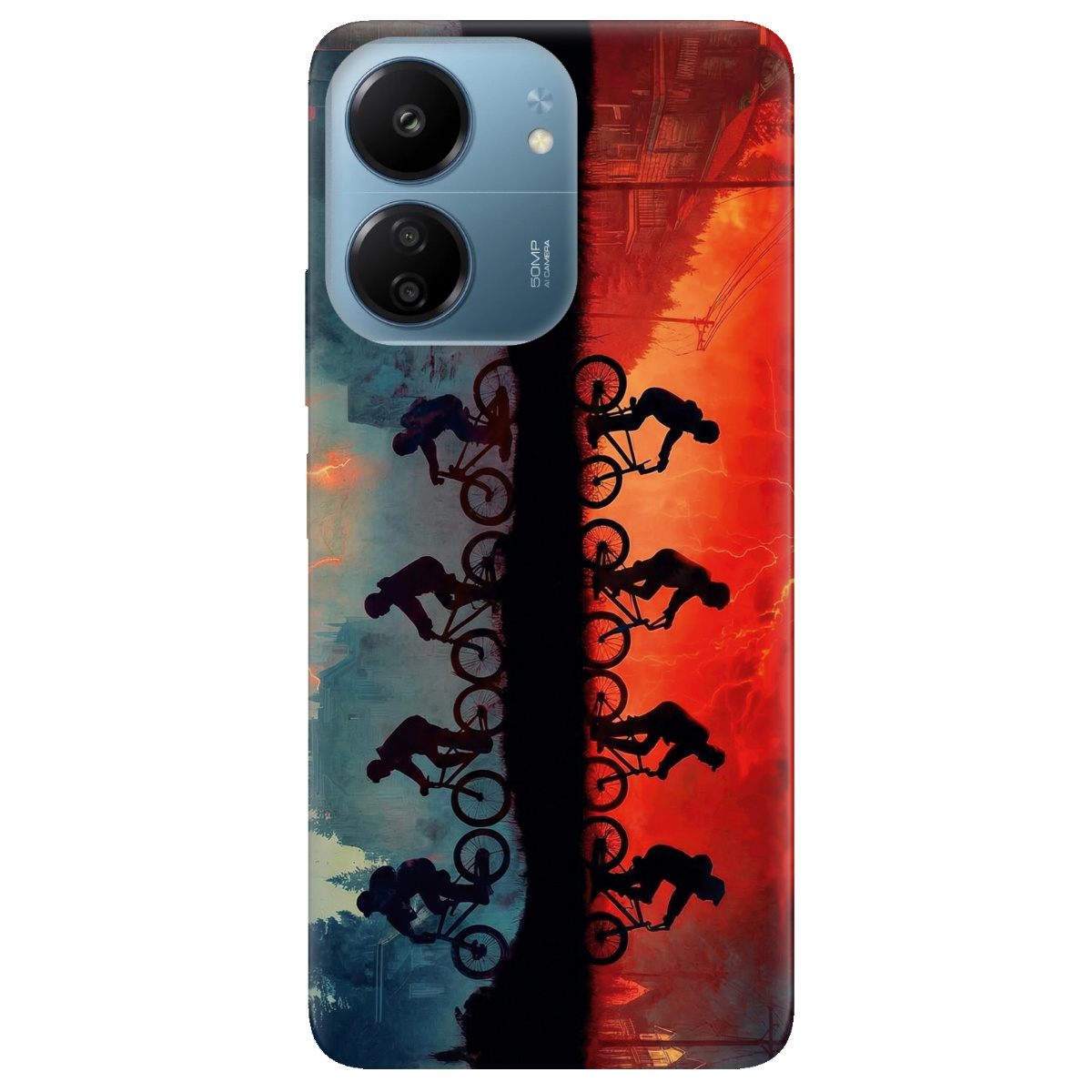 Чехол для Xiaomi Poco C65 прозрачный Stranger Things Upside Down - фото 1 - Чехлы для телефонов