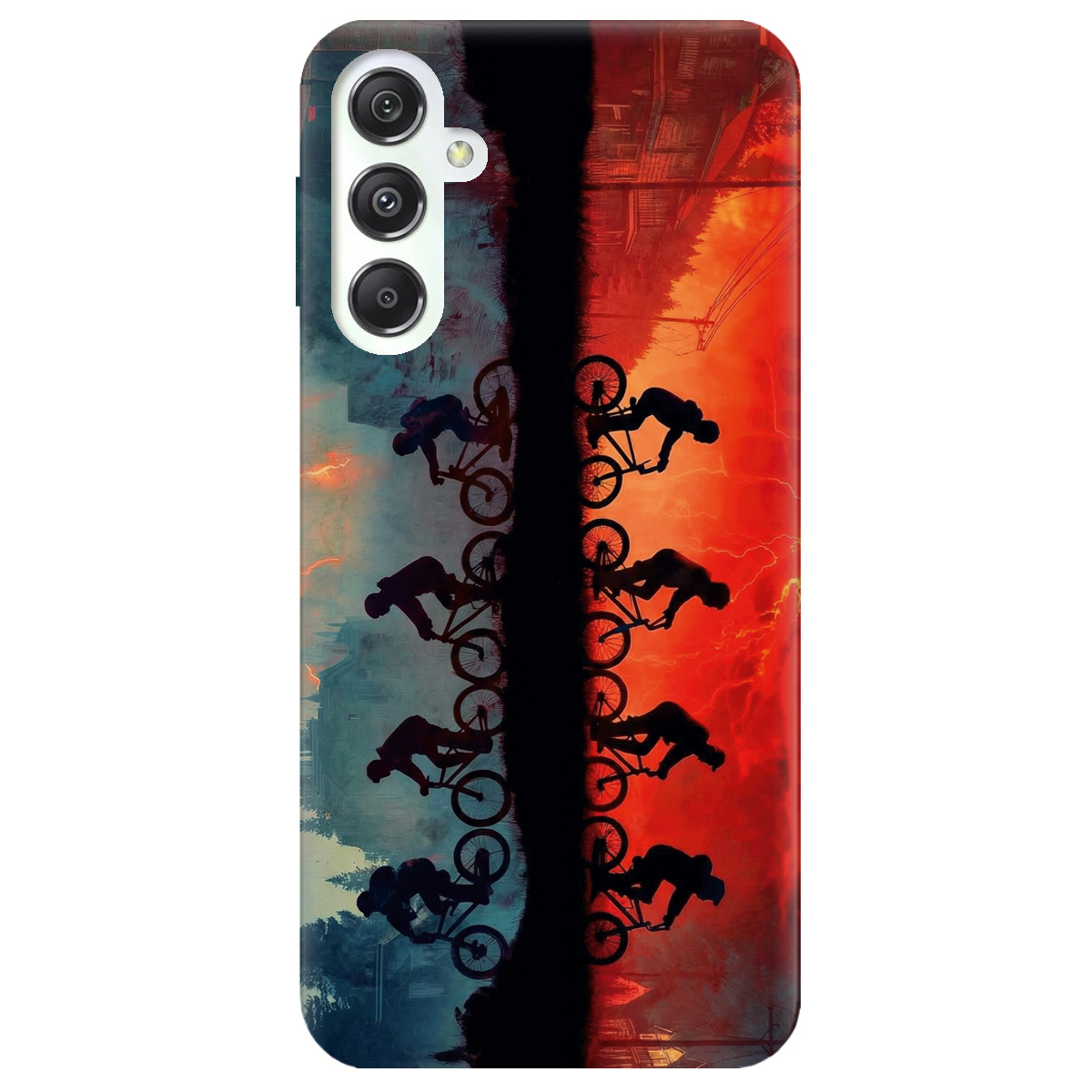 Чехол для Samsung Galaxy M34 5G прозрачный Stranger Things Upside Down - фото 1 - Чехлы для телефонов