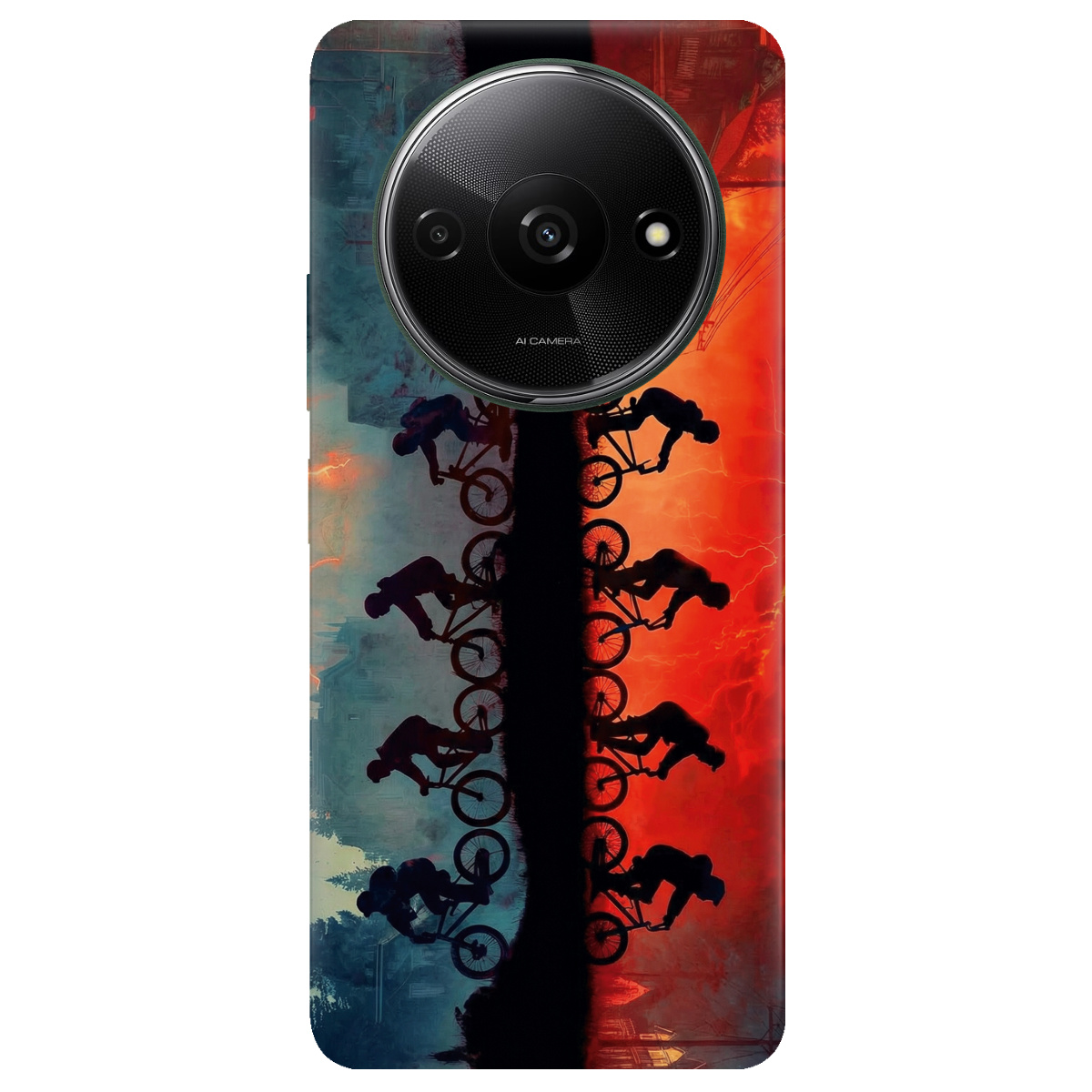 Чехол для Xiaomi Redmi A3 прозрачный Stranger Things Upside Down - фото 1 - Чехлы для телефонов