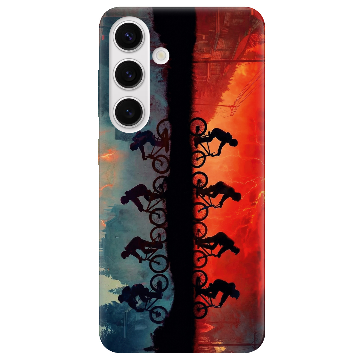 Чохол для Samsung Galaxy S25 Plus прозорий Stranger Things Upside Down - фото 1 - Чохли для телефонів