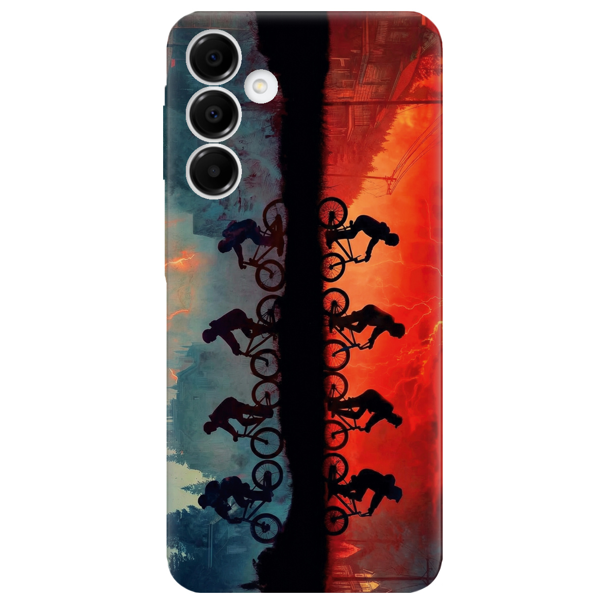 Чехол для Samsung Galaxy A16 прозрачный Stranger Things Upside Down - фото 1 - Чехлы для телефонов