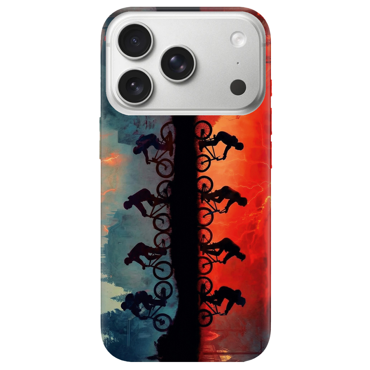 Чехол для Apple iPhone 17 Pro Max прозрачный Stranger Things Upside Down - фото 1 - Чехлы для телефонов