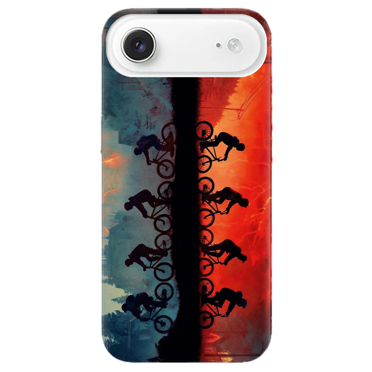 Чехол для Apple iPhone 17 Air прозрачный Stranger Things Upside Down - фото 1 - Чехлы для телефонов