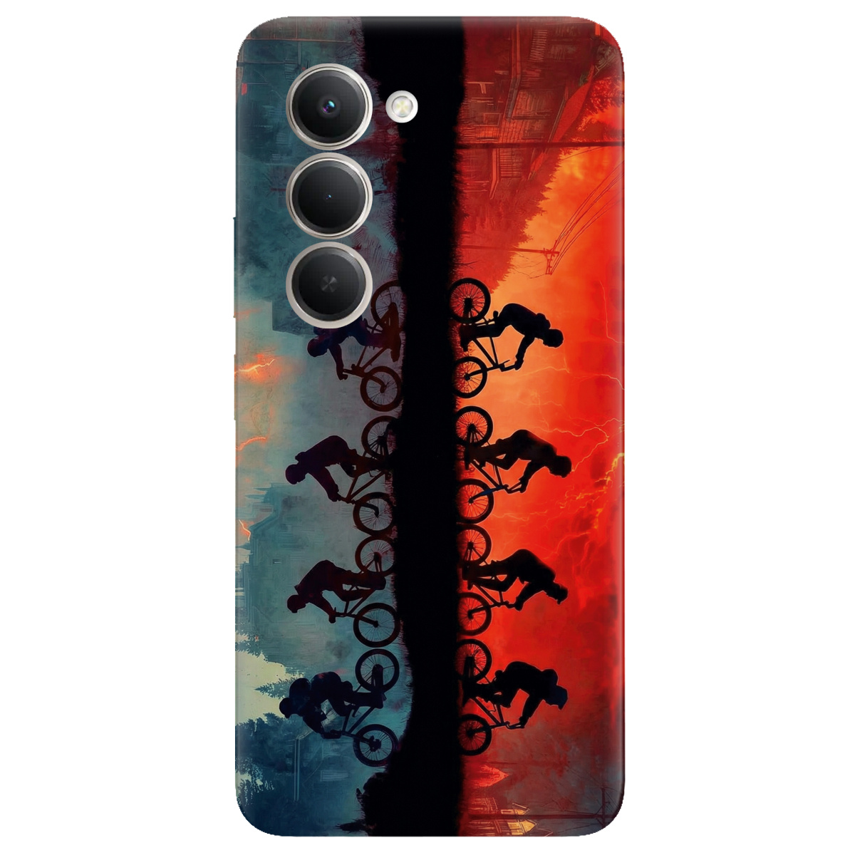 Чохол для Xiaomi Redmi 15 прозорий Stranger Things Upside Down - фото 1 - Чохли для телефонів