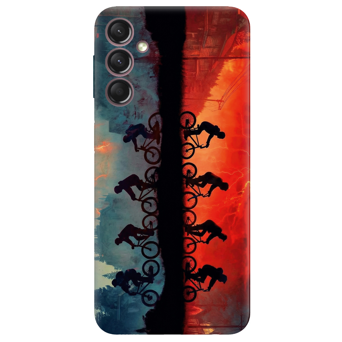 Чохол для Samsung Galaxy A05s прозорий Stranger Things Upside Down - фото 1 - Чохли для телефонів