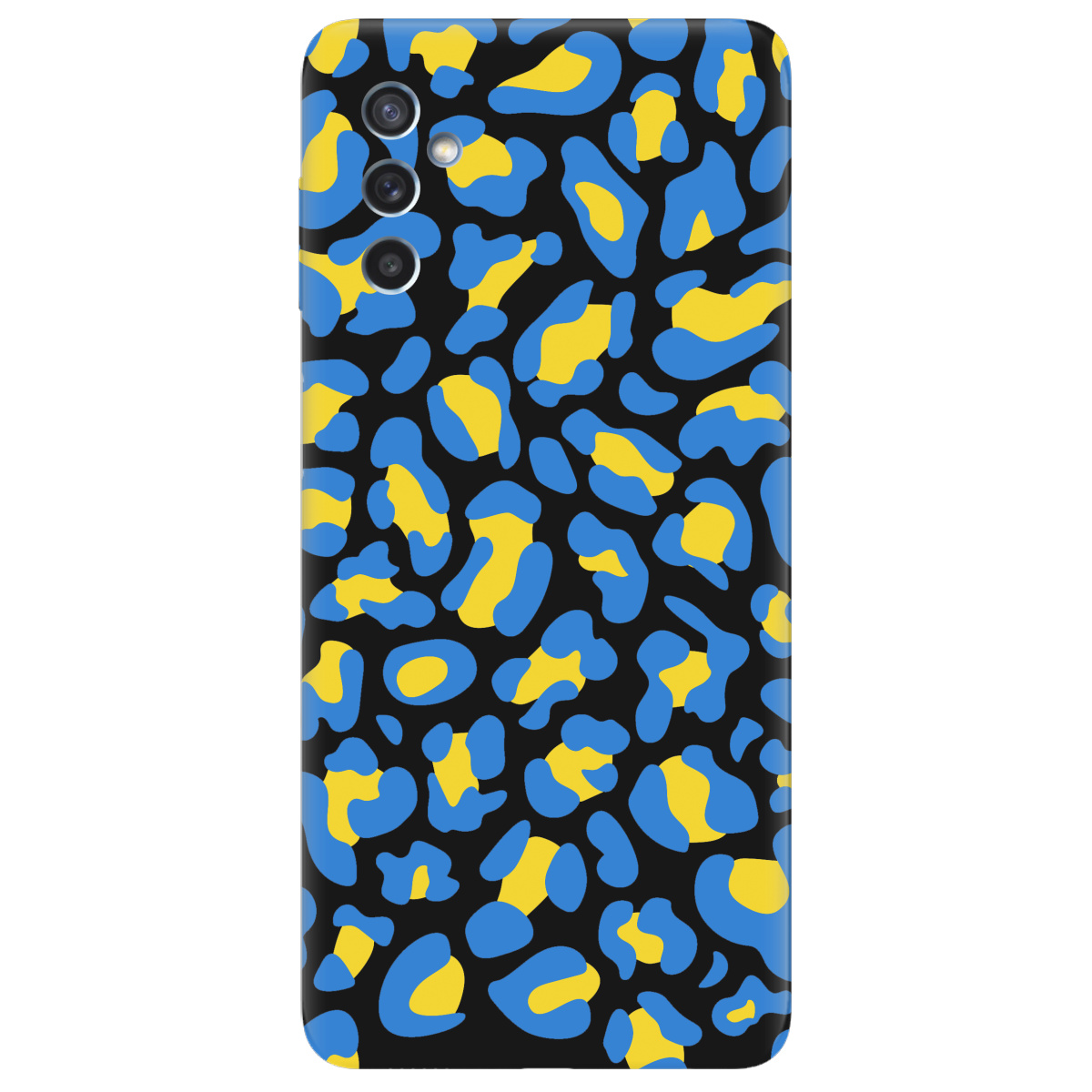 Чехол для Samsung Galaxy M52 черный матовый soft touch LeopardUA - фото 1 - Чехлы для телефонов