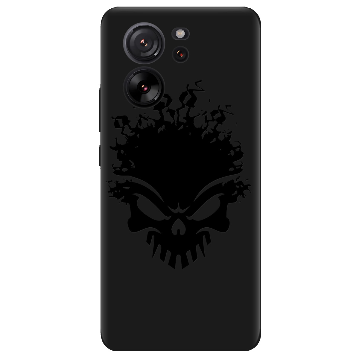 Чехол для Xiaomi 13T Pro черный матовый soft touch Ugolek - фото 1 - Чехлы для телефонов