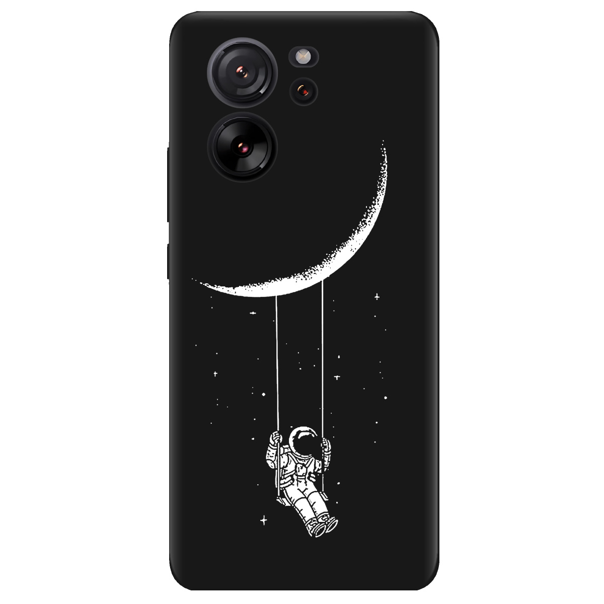 Чехол для Xiaomi 13T Pro черный матовый soft touch Swing - фото 1 - Чехлы для телефонов