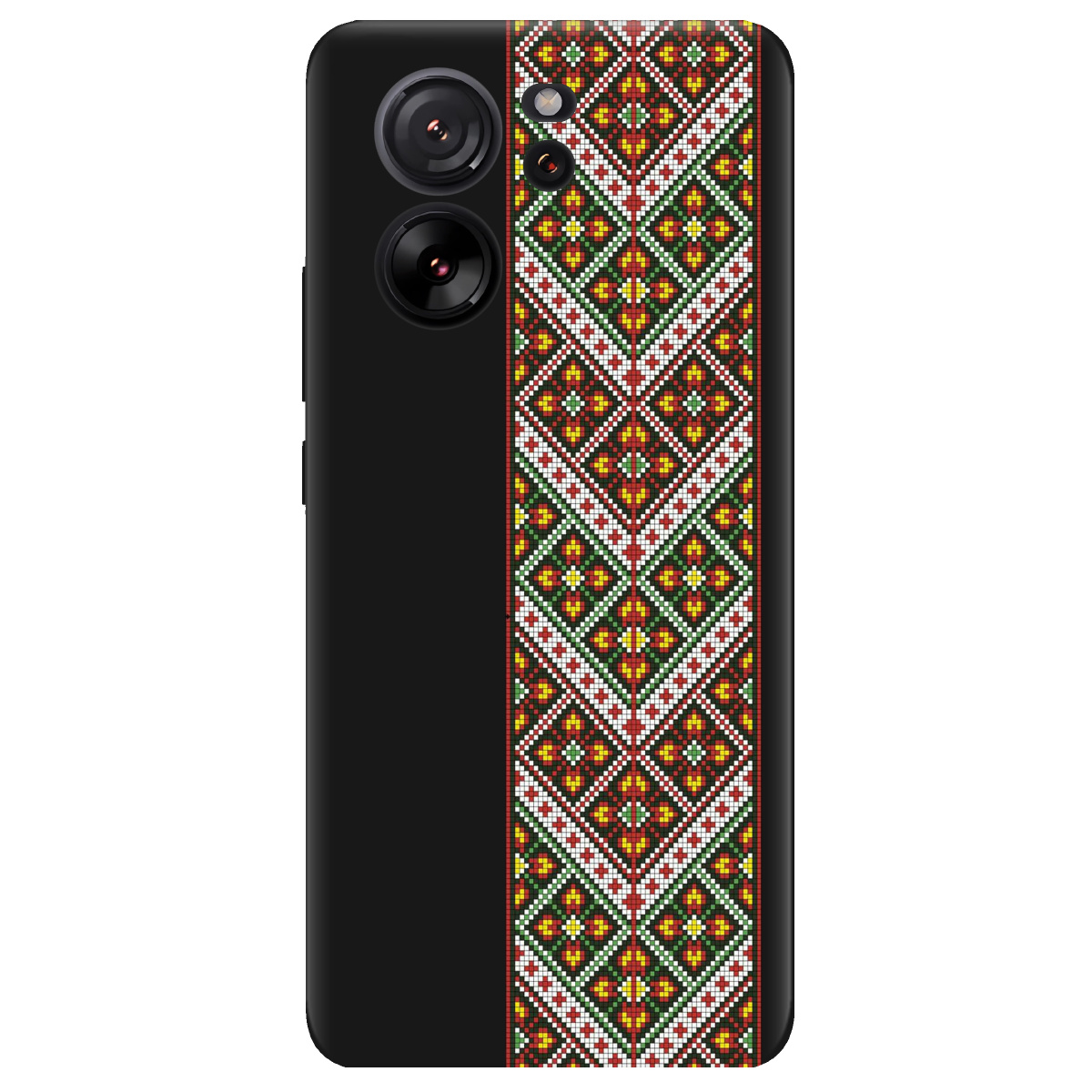 Чохол для Xiaomi 13T Pro чорний матовий soft touch Карпатський оберіг - фото 1 - Чохли для телефонів