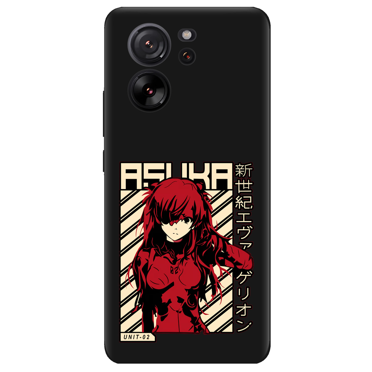 Чехол для Xiaomi 13T Pro черный матовый soft touch Аска Ленгли - фото 1 - Чехлы для телефонов