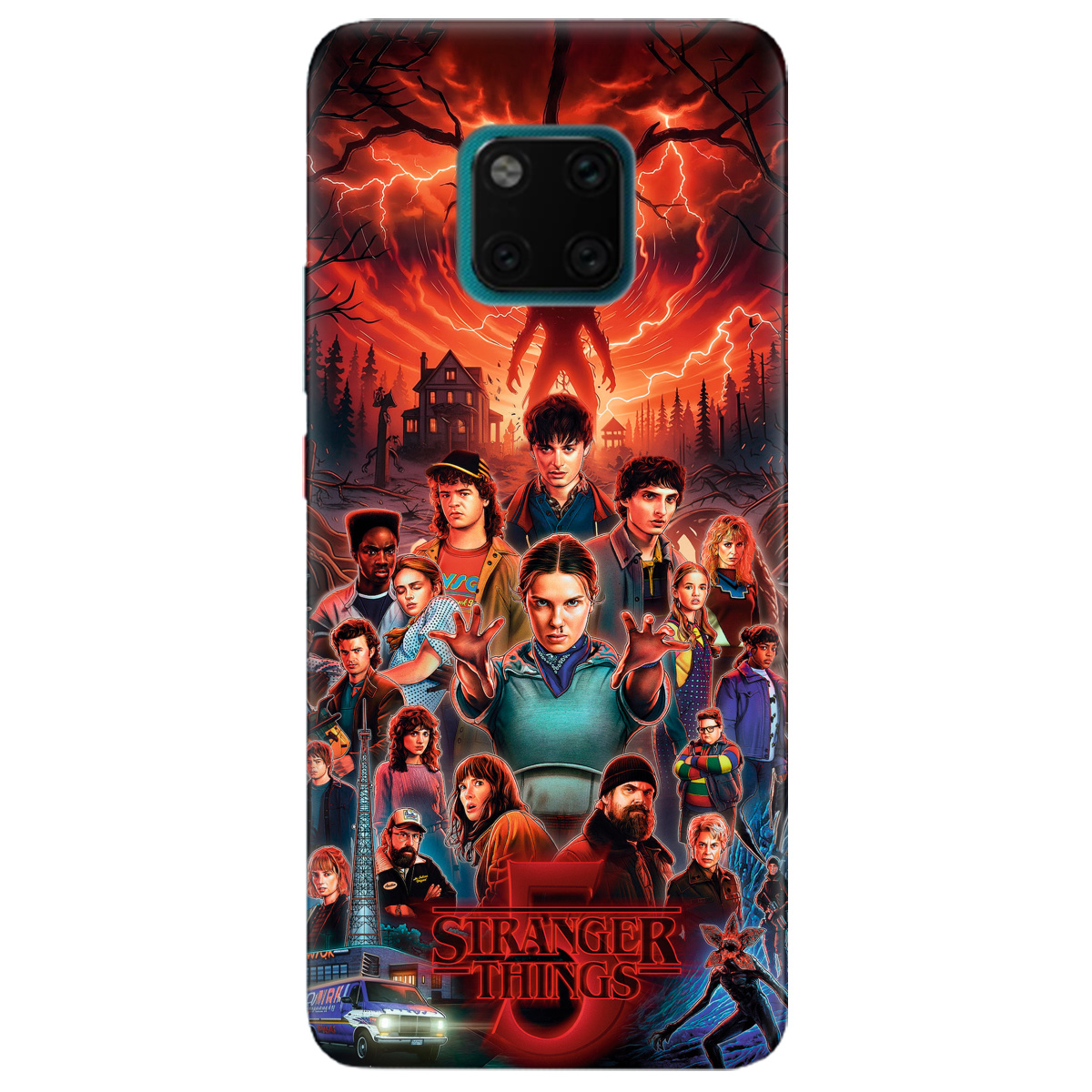 Чехол для Huawei Mate 20 Pro прозрачный Очень странные дела 5, Последняя битва - фото 1 - Чехлы для телефонов