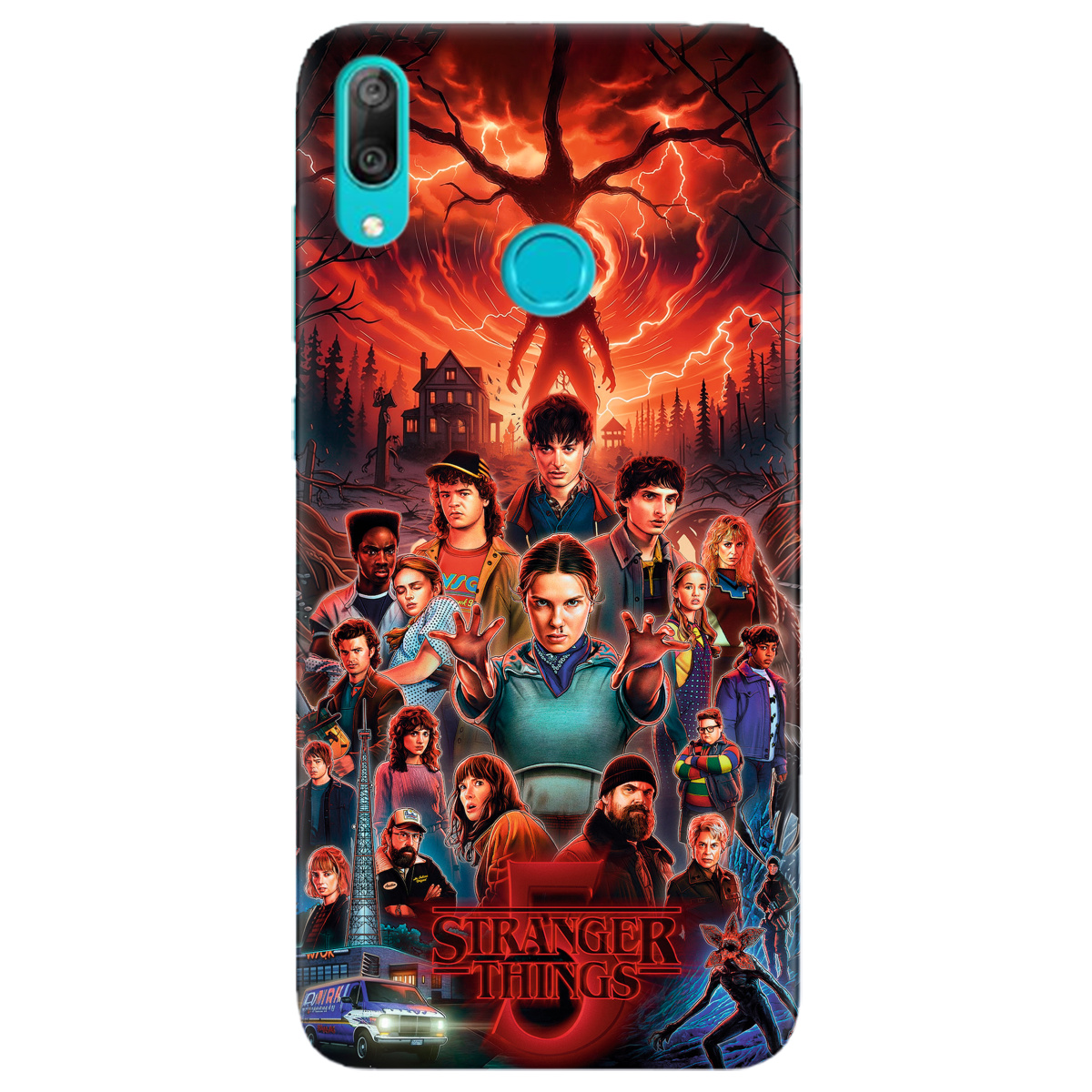 Чохол для Huawei Y7 2019 прозорий Дивні дива 5, Остання битва - фото 1 - Чохли для телефонів