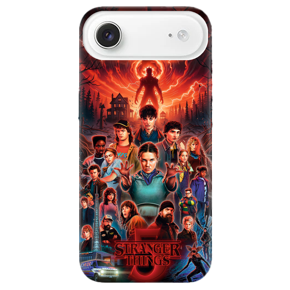 Чехол для Apple iPhone 17 Air прозрачный Очень странные дела 5, Последняя битва - фото 1 - Чехлы для телефонов