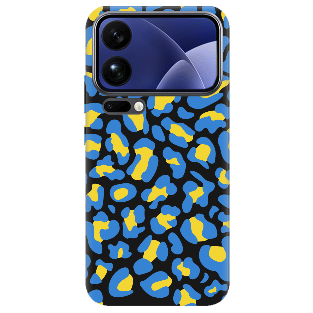 Чехол для Xiaomi 17 Pro Max черный матовый soft touch LeopardUA - фото 1 - Чехлы для телефонов