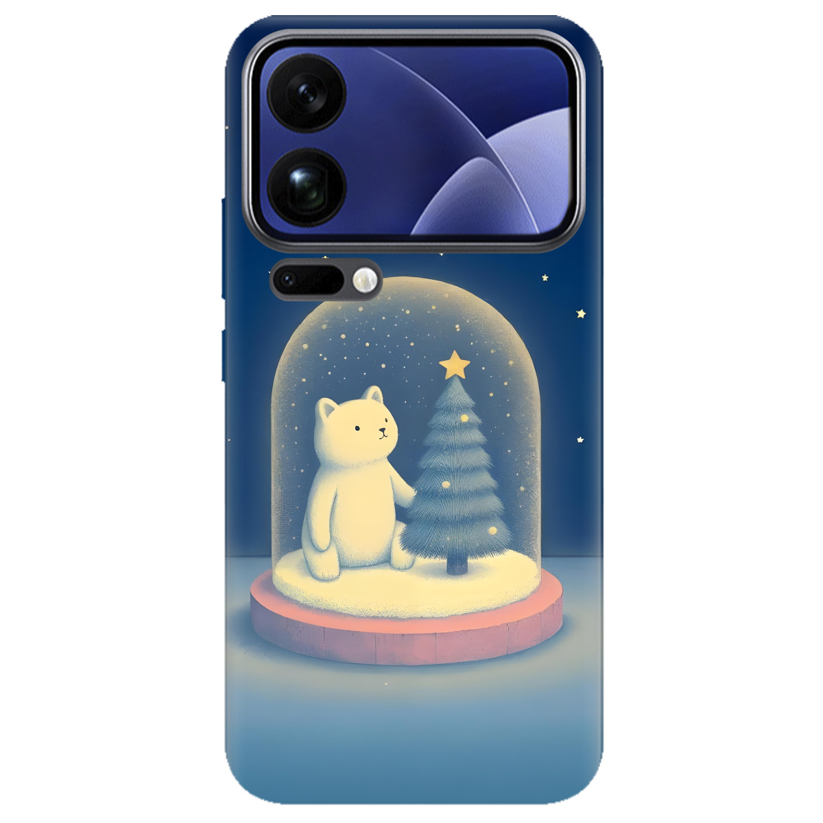 Чехол для Xiaomi 17 Pro Max прозрачный Cozy Winter - фото 1 - Чехлы для телефонов