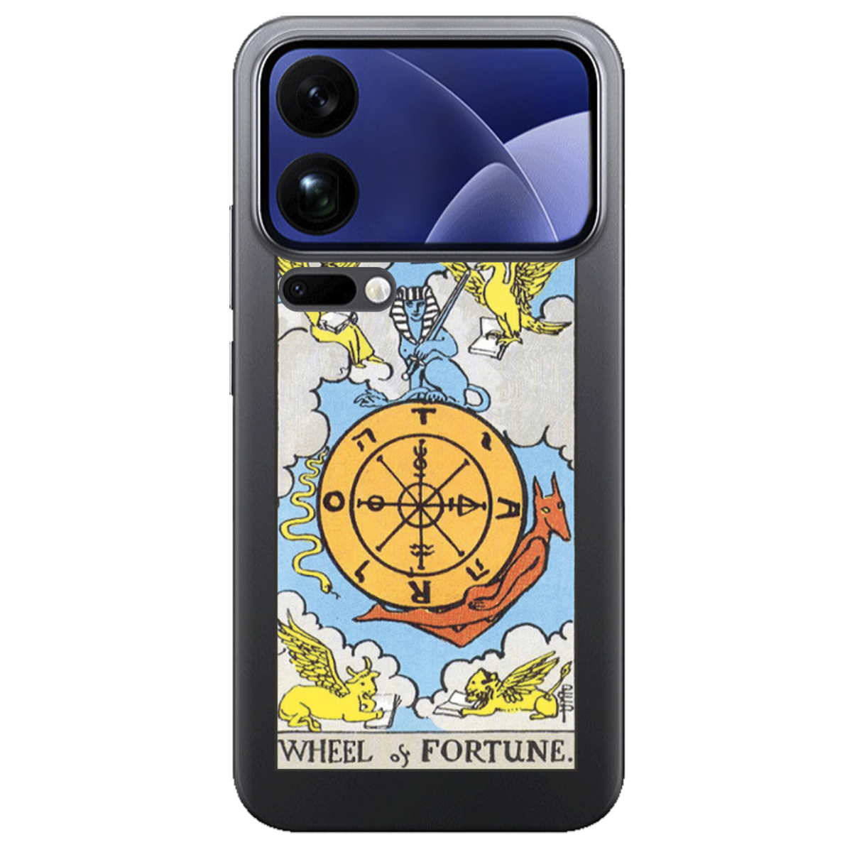 Чехол для Xiaomi 17 Pro Max прозрачный Wheel of Fortune - фото 1 - Чехлы для телефонов