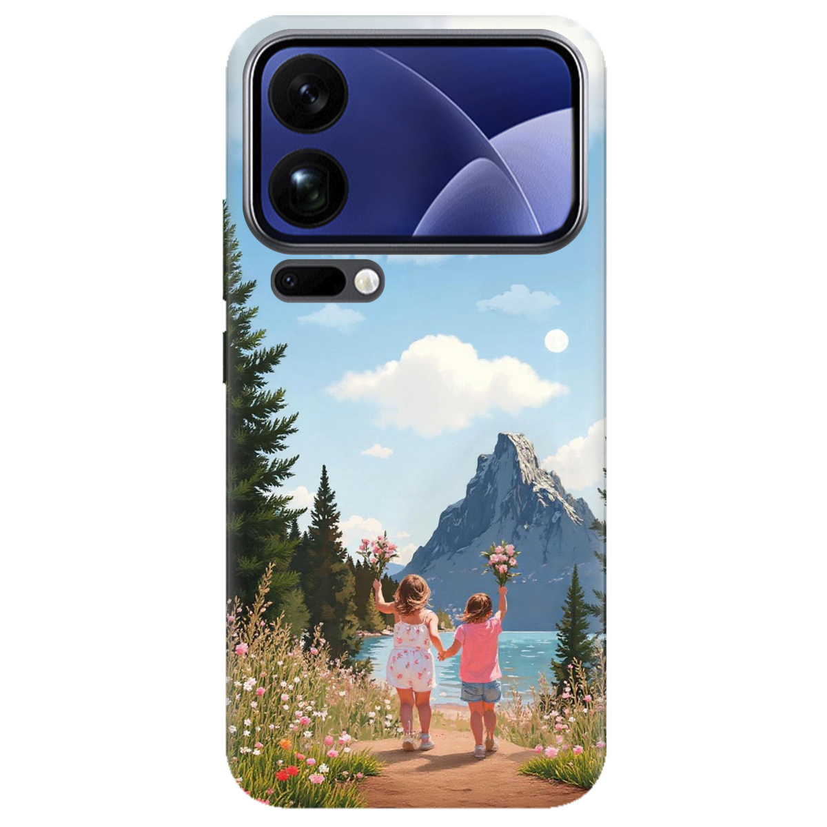 Чехол для Xiaomi 17 Pro Max прозрачный Безтурботне літо - фото 1 - Чехлы для телефонов