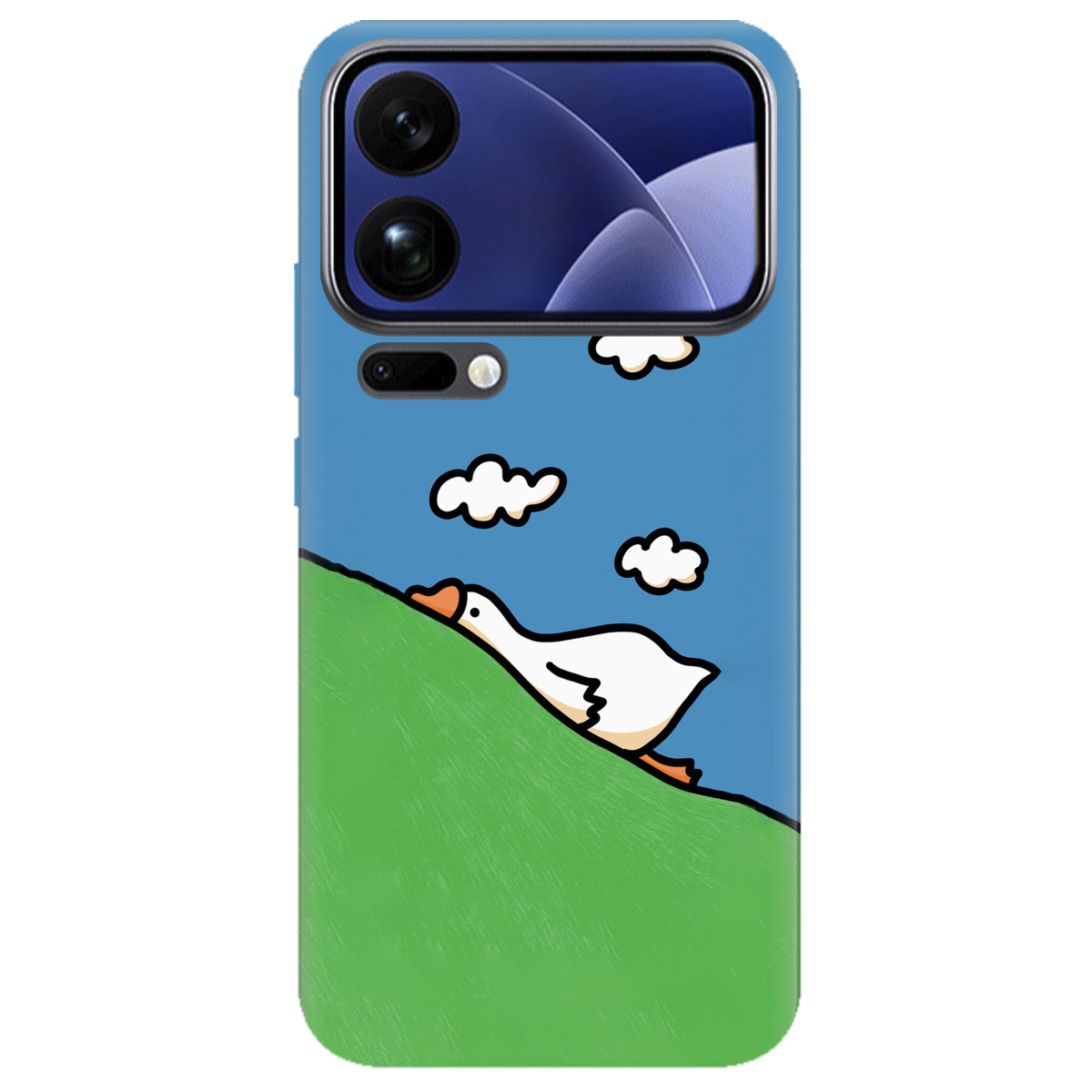 Чехол для Xiaomi 17 Pro Max прозрачный Слизький шлях - фото 1 - Чехлы для телефонов