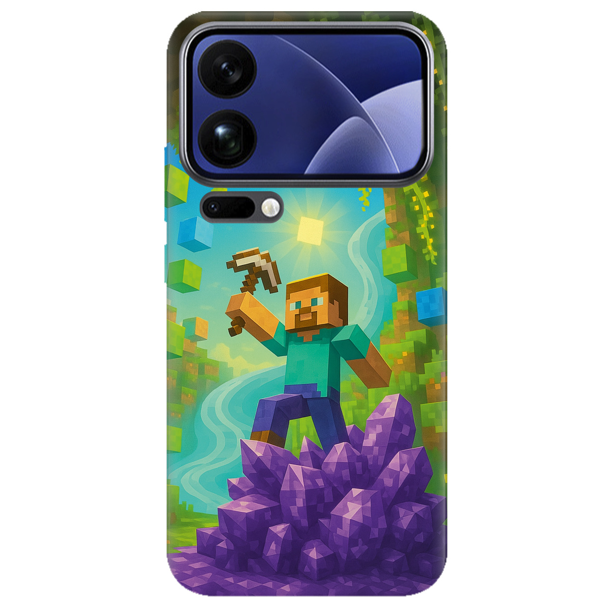 Чехол для Xiaomi 17 Pro Max прозрачный Пік вершини - фото 1 - Чехлы для телефонов