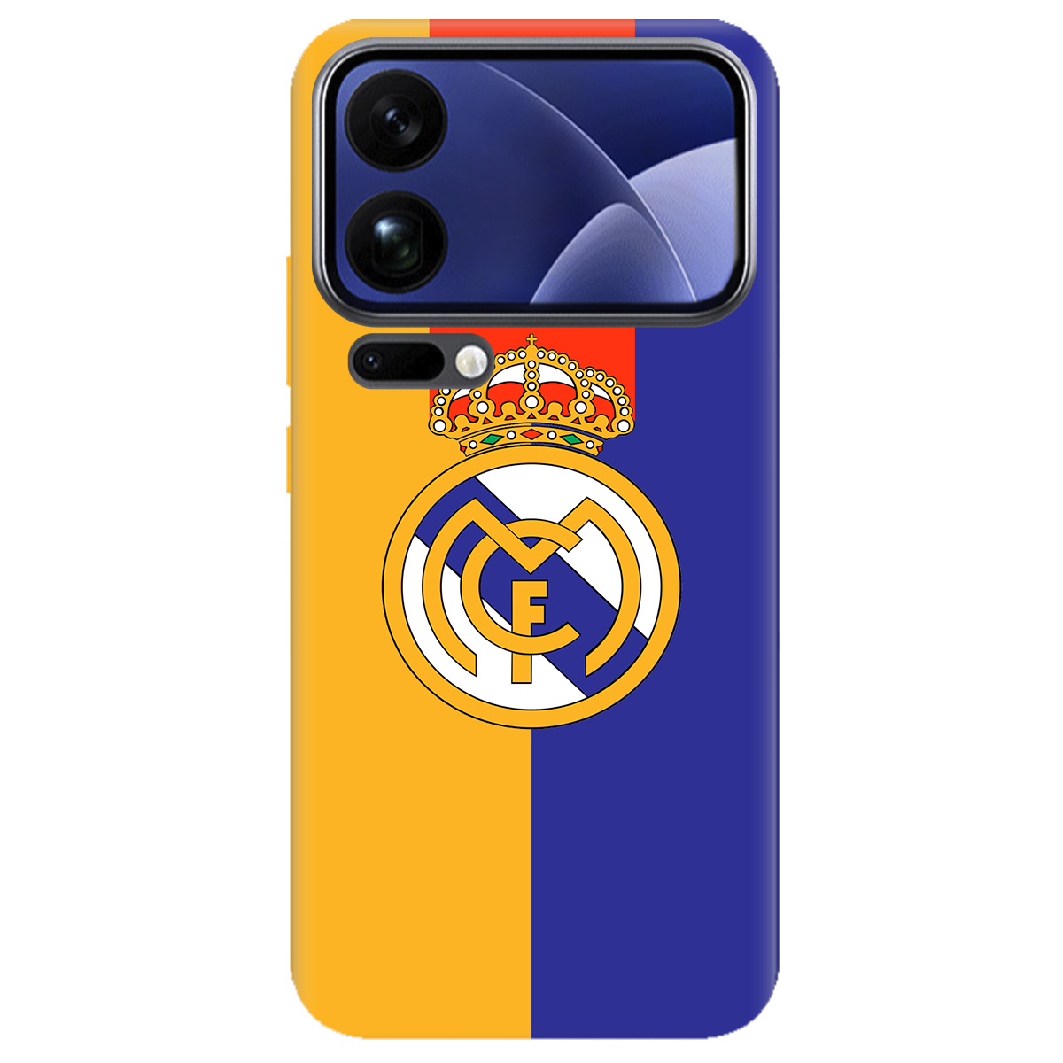 Чехол для Xiaomi 17 Pro Max прозрачный Real Madrid - фото 1 - Чехлы для телефонов