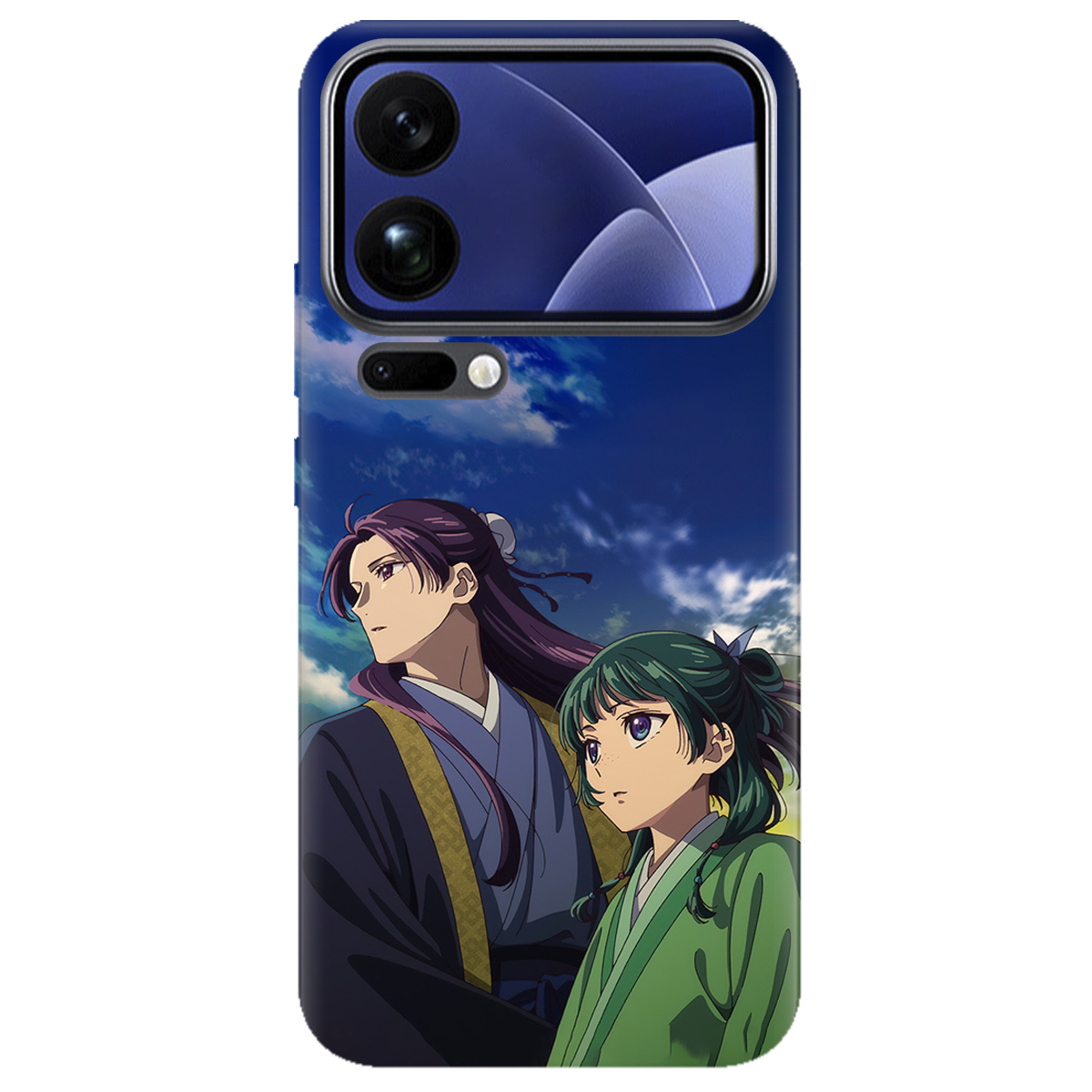 Чехол для Xiaomi 17 Pro Max прозрачный Under the same sky - фото 1 - Чехлы для телефонов