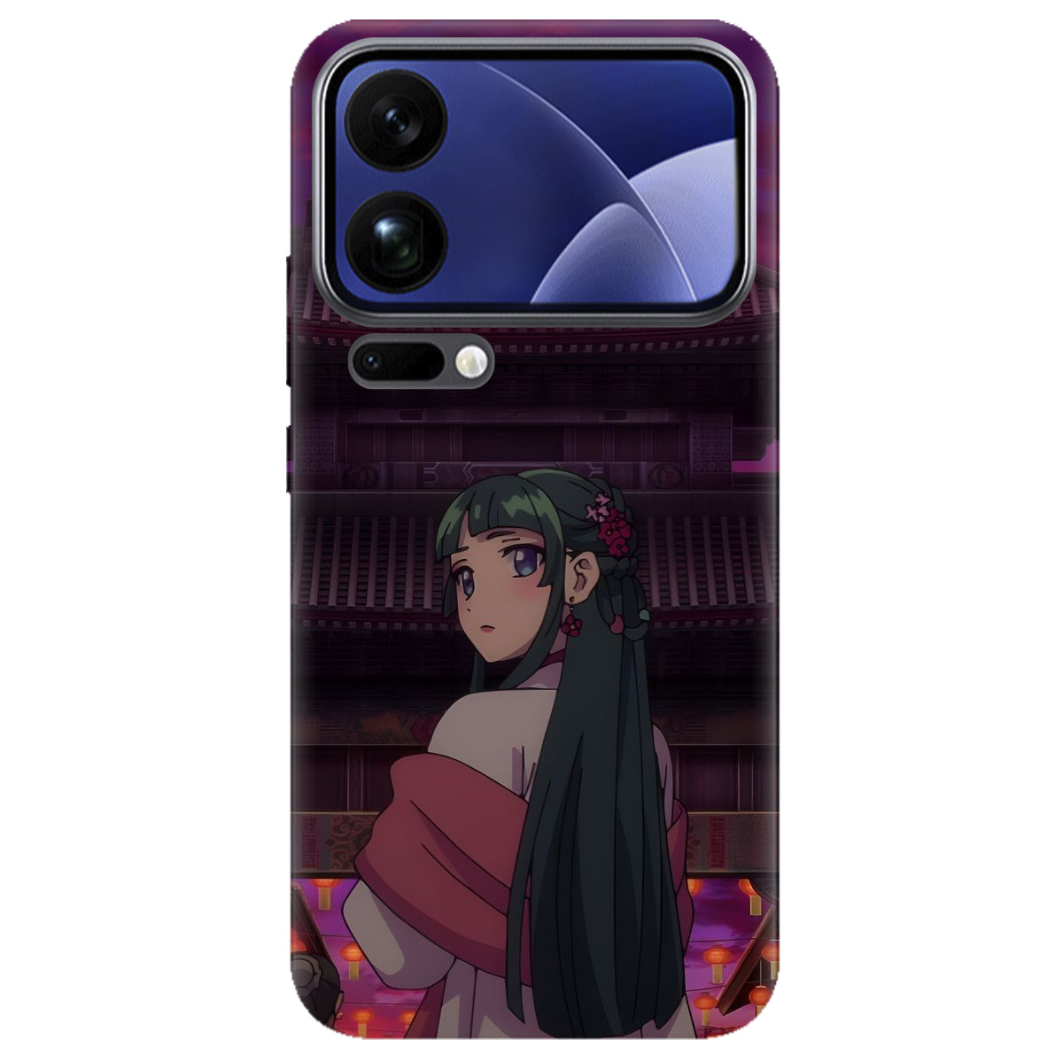 Чехол для Xiaomi 17 Pro Max прозрачный Маомао - фото 1 - Чехлы для телефонов