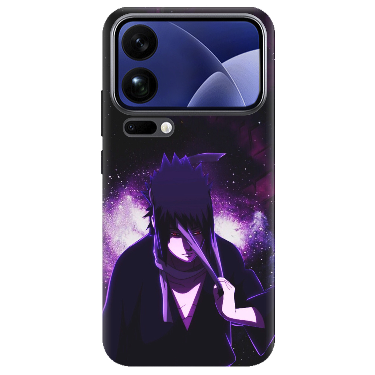 Чехол для Xiaomi 17 Pro Max прозрачный Сасуке - фото 1 - Чехлы для телефонов