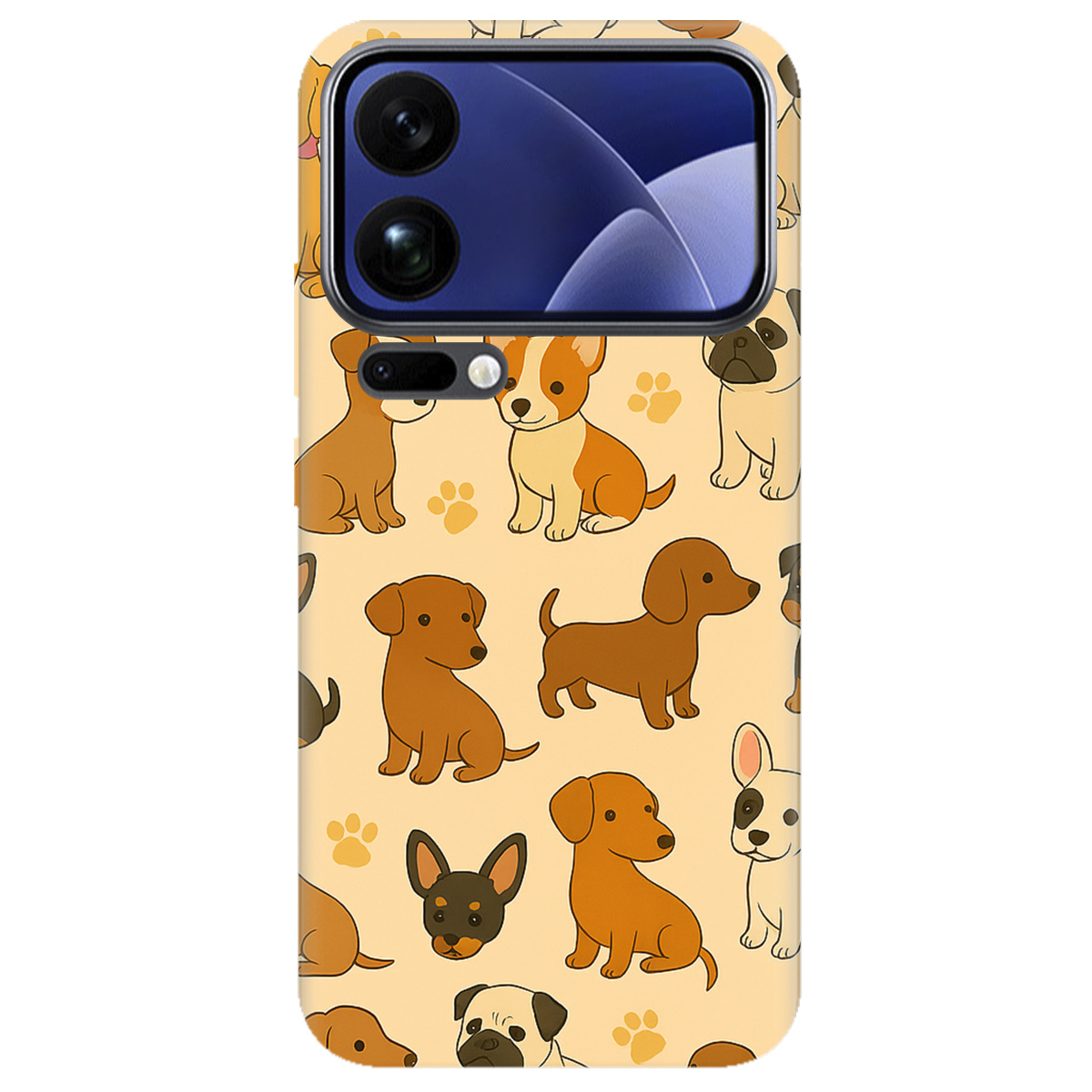 Чехол для Xiaomi 17 Pro Max прозрачный Наши друзья - фото 1 - Чехлы для телефонов