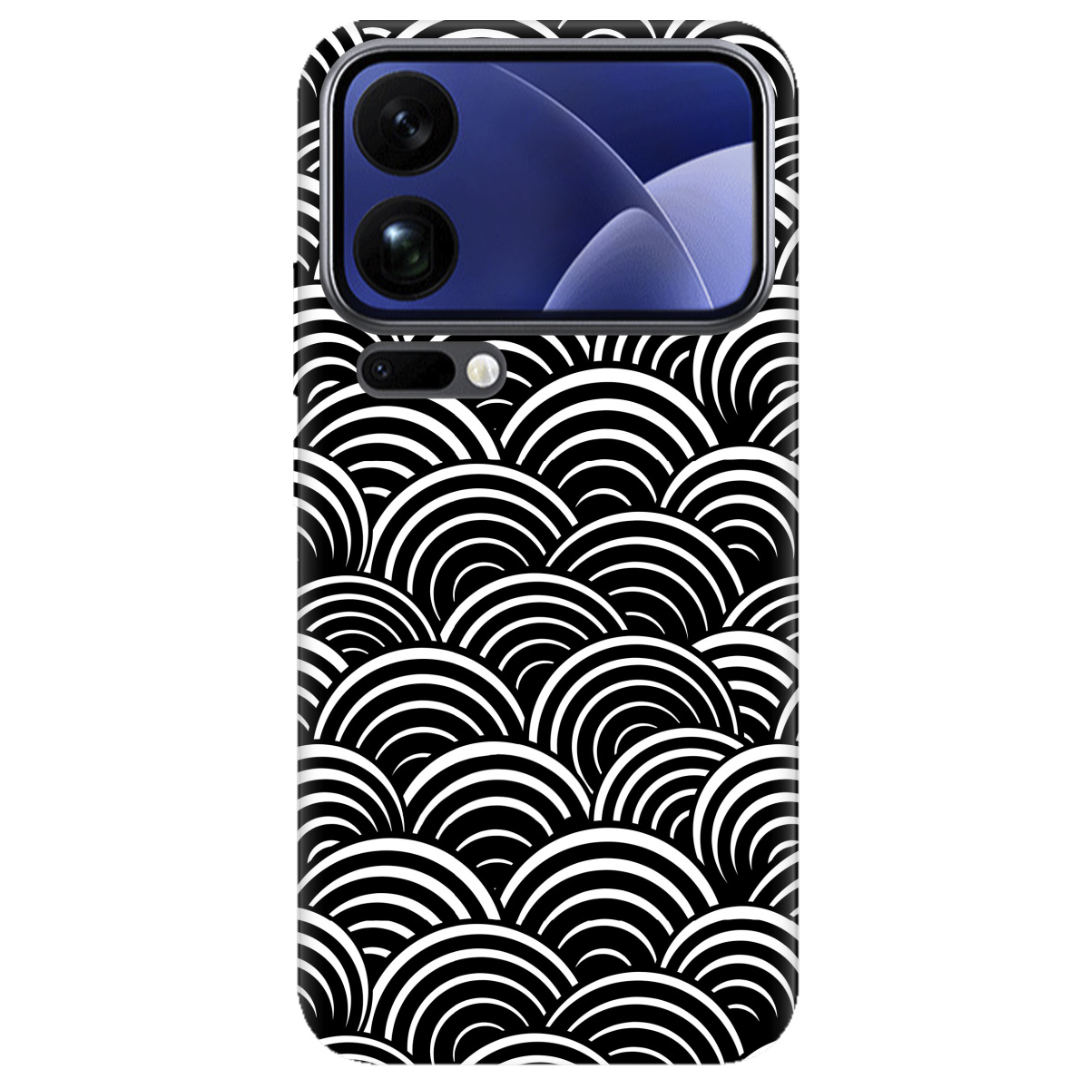 Чехол для Xiaomi 17 Pro прозрачный Waves - фото 1 - Чехлы для телефонов