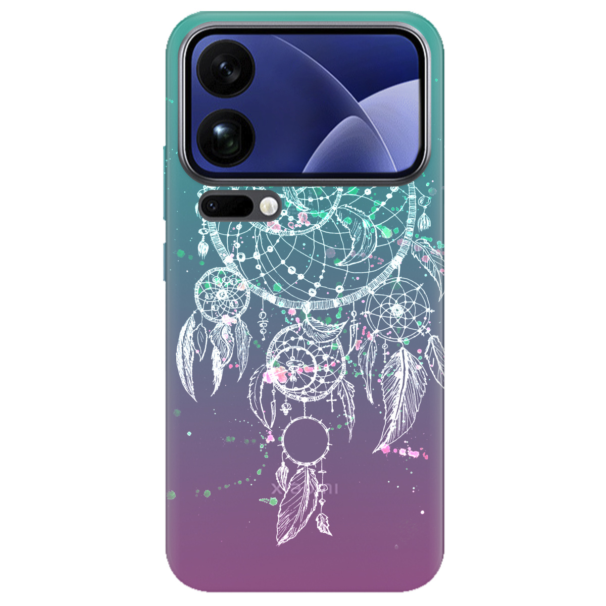 Чехол для Xiaomi 17 Pro прозрачный Dreams - фото 1 - Чехлы для телефонов