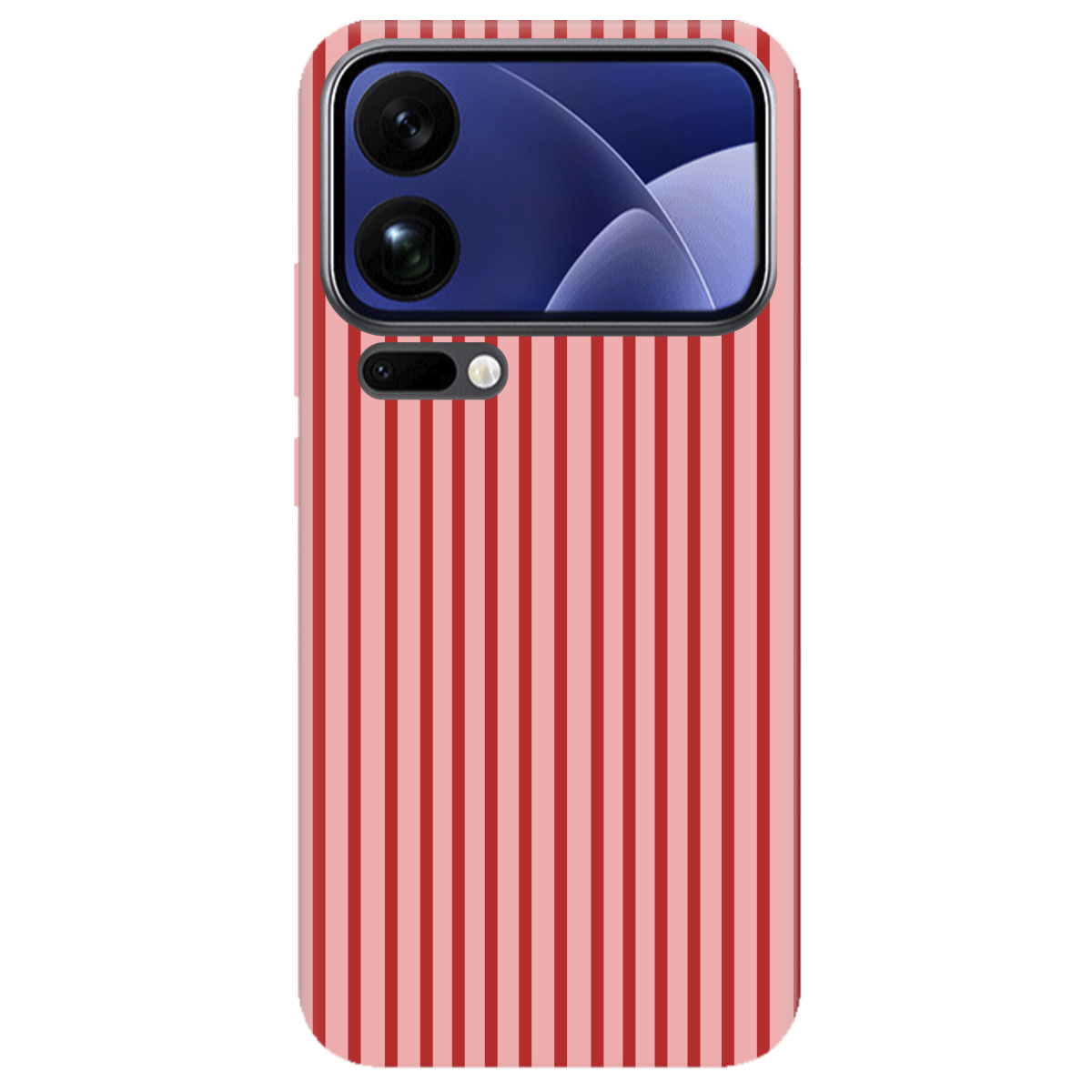 Чехол для Xiaomi 17 Pro Max прозрачный Розовая симметрия - фото 1 - Чехлы для телефонов