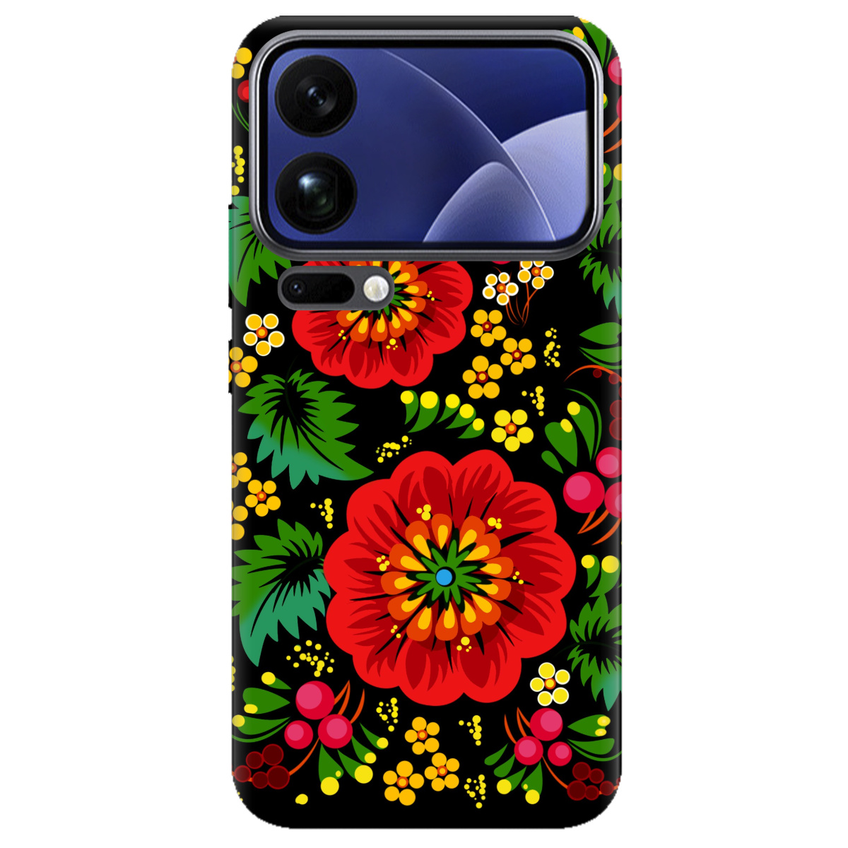 Чехол для Xiaomi 17 Pro прозрачный Ukrainian art - фото 1 - Чехлы для телефонов