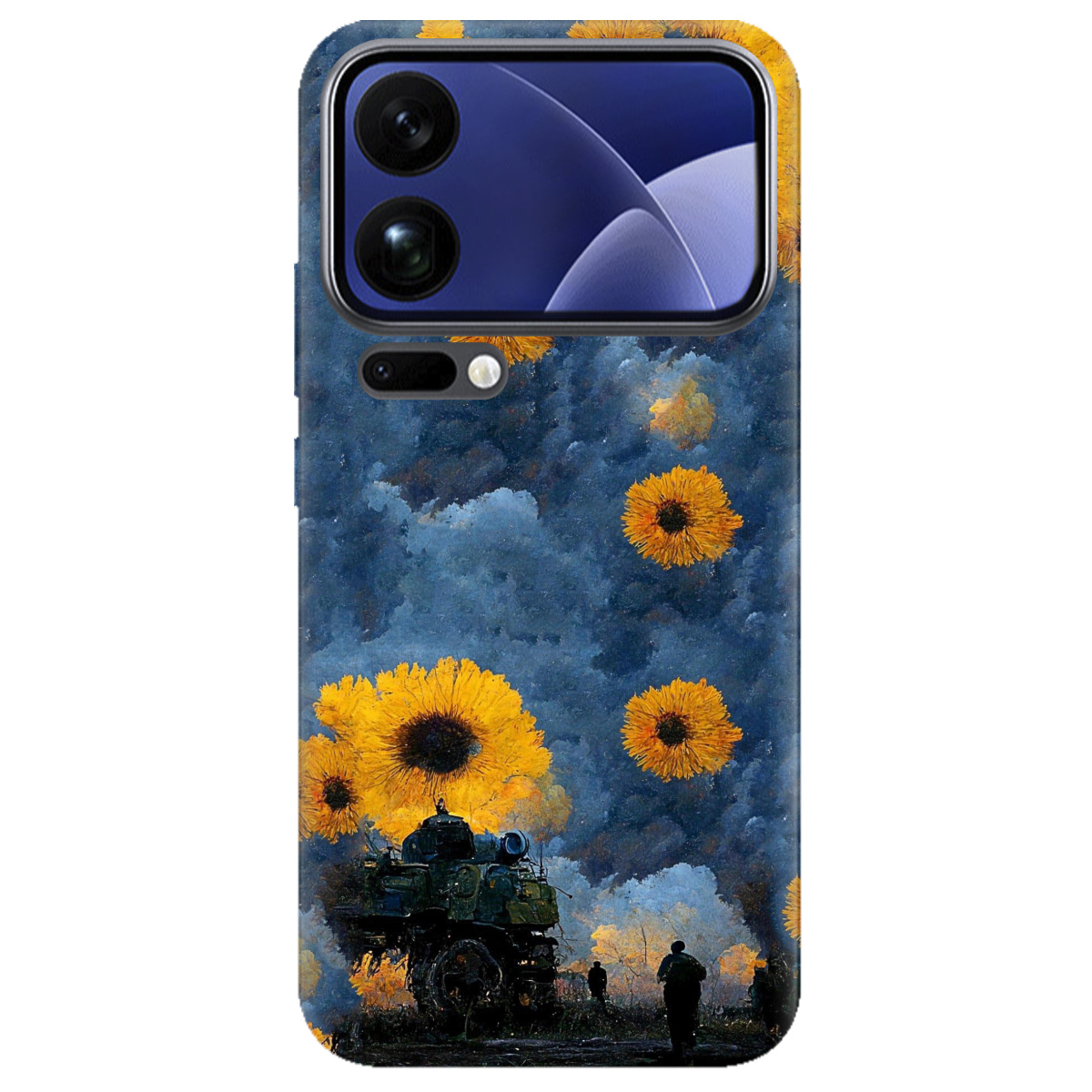 Чехол для Xiaomi 17 Pro прозрачный Зарево - фото 1 - Чехлы для телефонов