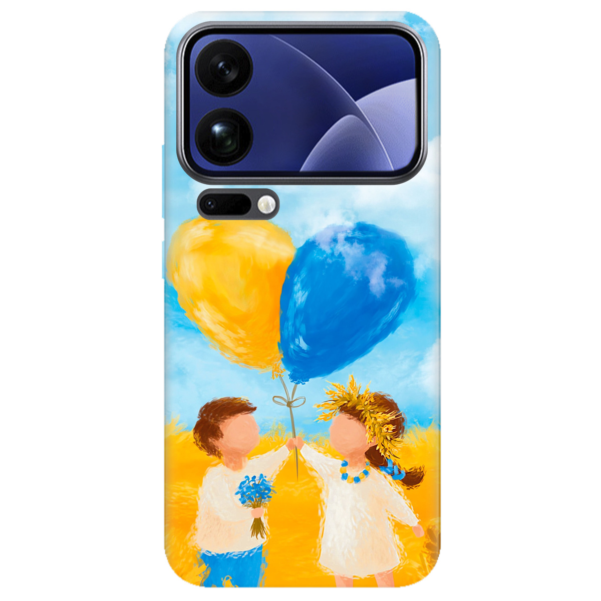 Чехол для Xiaomi 17 Pro прозрачный Ранкова тиша - фото 1 - Чехлы для телефонов