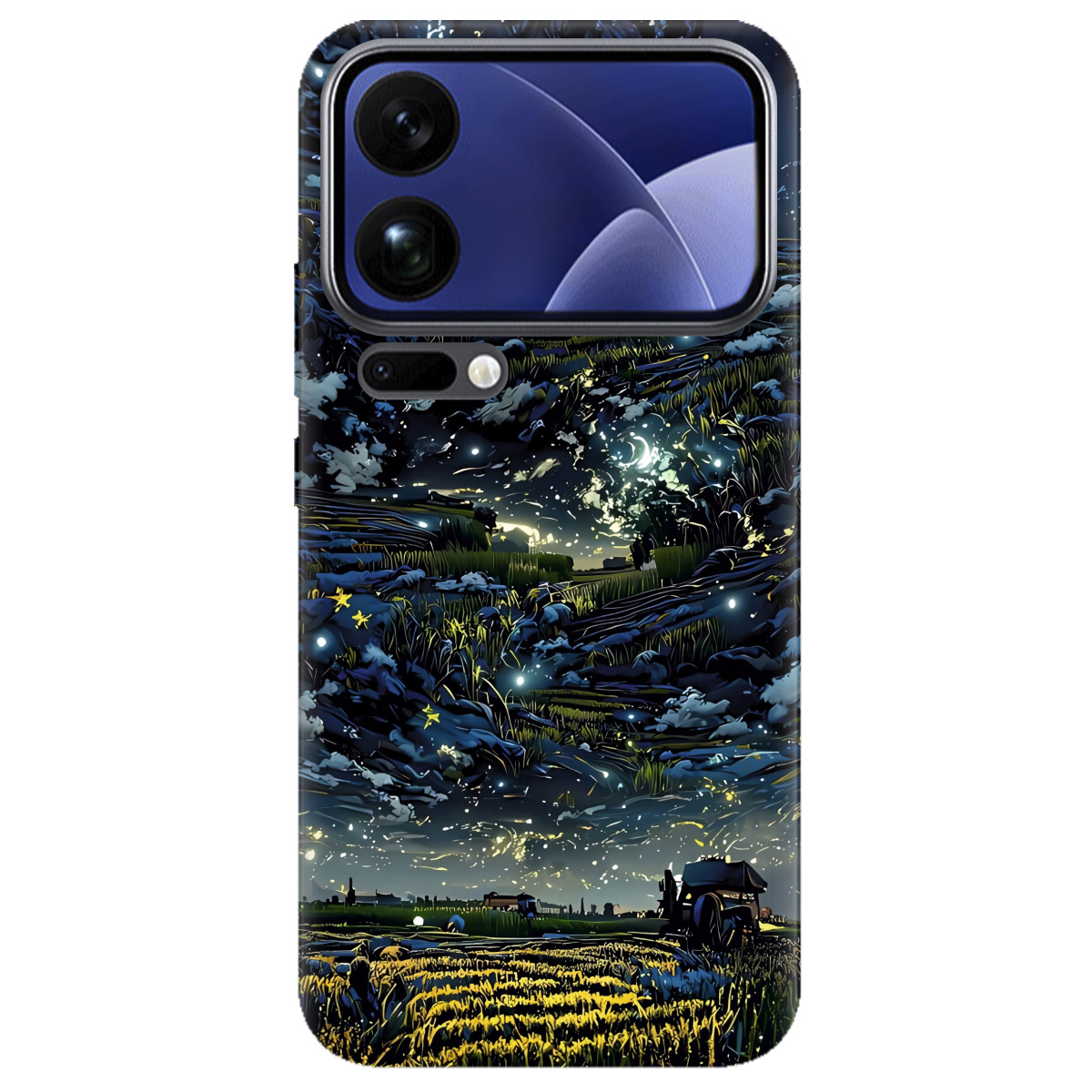 Чехол для Xiaomi 17 Pro прозрачный Зоряне небо - фото 1 - Чехлы для телефонов