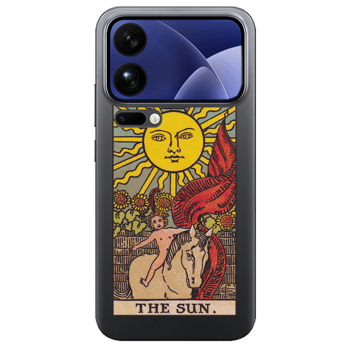 Чехол для Xiaomi 17 Pro прозрачный The Sun - фото 1 - Чехлы для телефонов