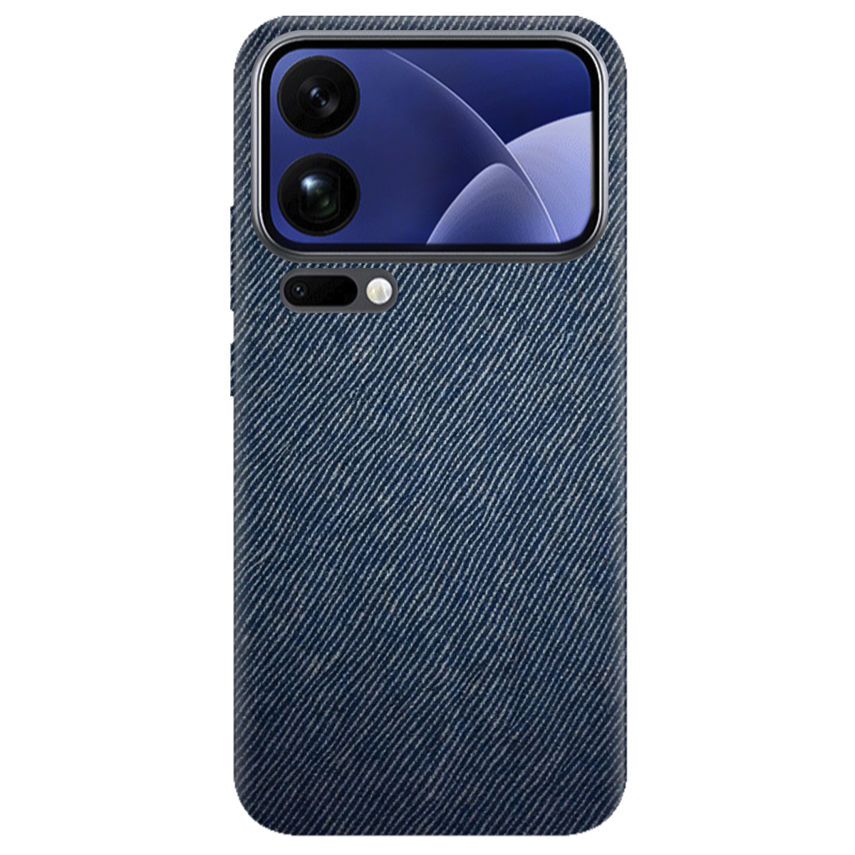 Чехол для Xiaomi 17 Pro прозрачный Ретро джинс - фото 1 - Чехлы для телефонов