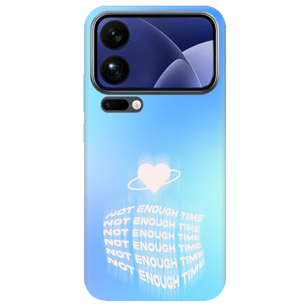 Чехол для Xiaomi 17 Pro прозрачный Часу обмаль - фото 1 - Чехлы для телефонов