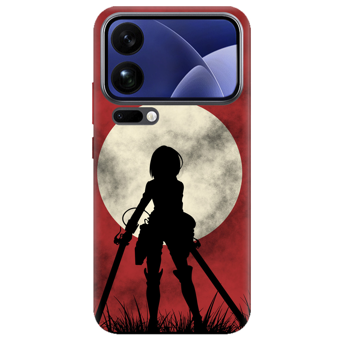 Чехол для Xiaomi 17 Pro прозрачный Мікаса - фото 1 - Чехлы для телефонов