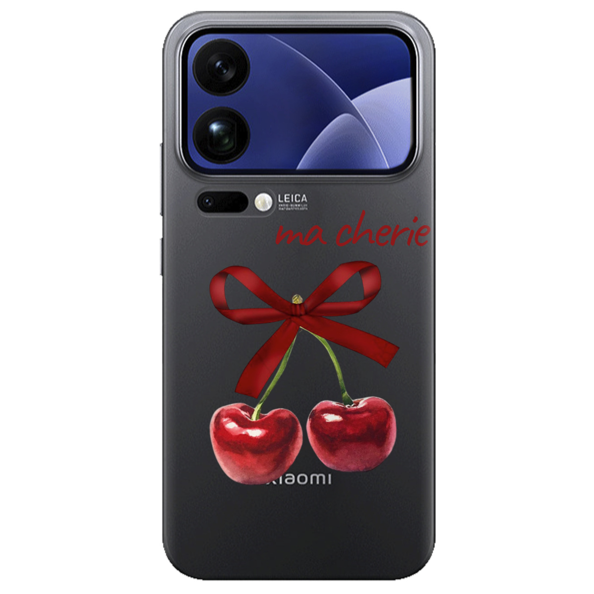 Чехол для Xiaomi 17 Pro прозрачный Ma cherie - фото 1 - Чехлы для телефонов