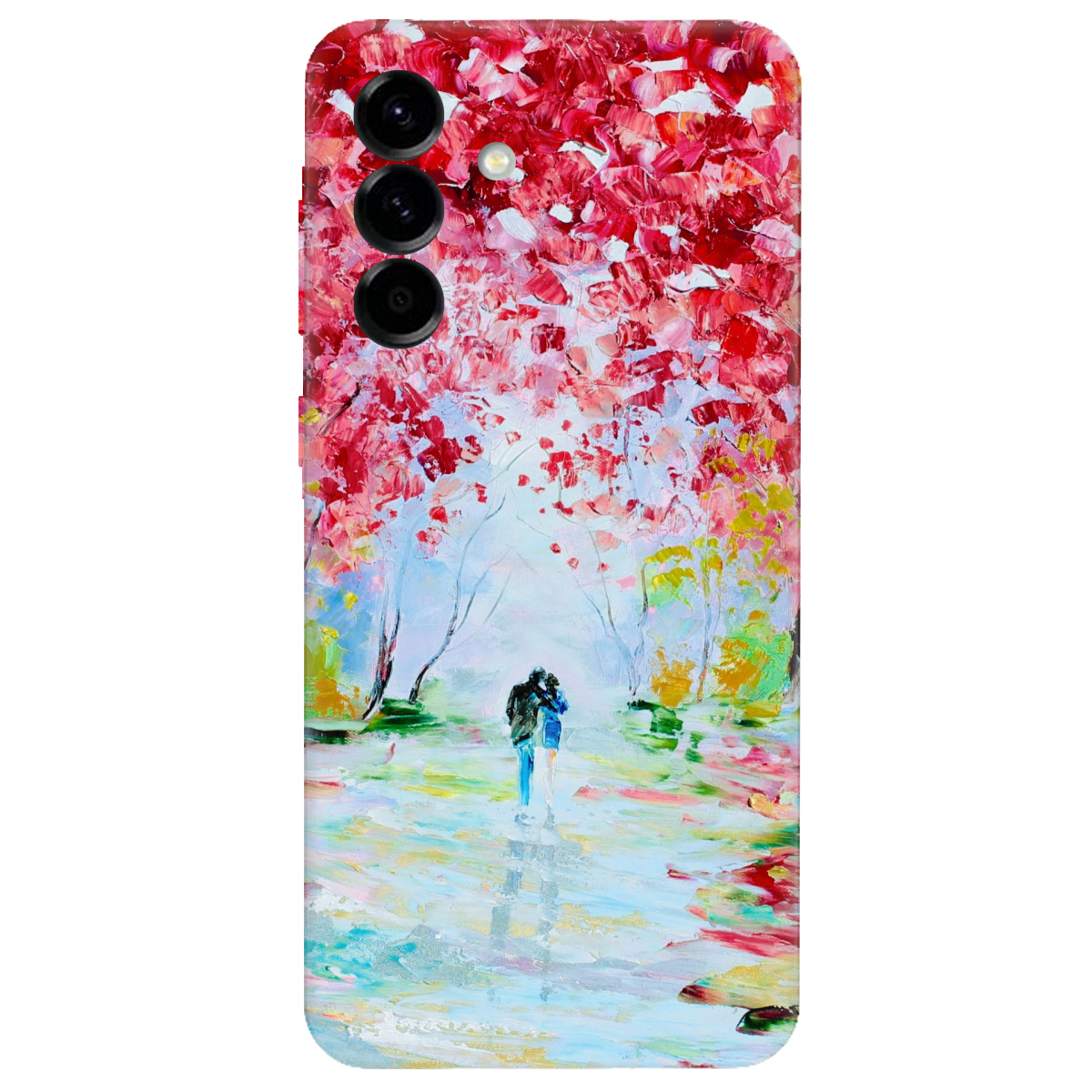 Чехол для Samsung Galaxy A57 5G прозрачный Paseo romántico - фото 1 - Чехлы для телефонов